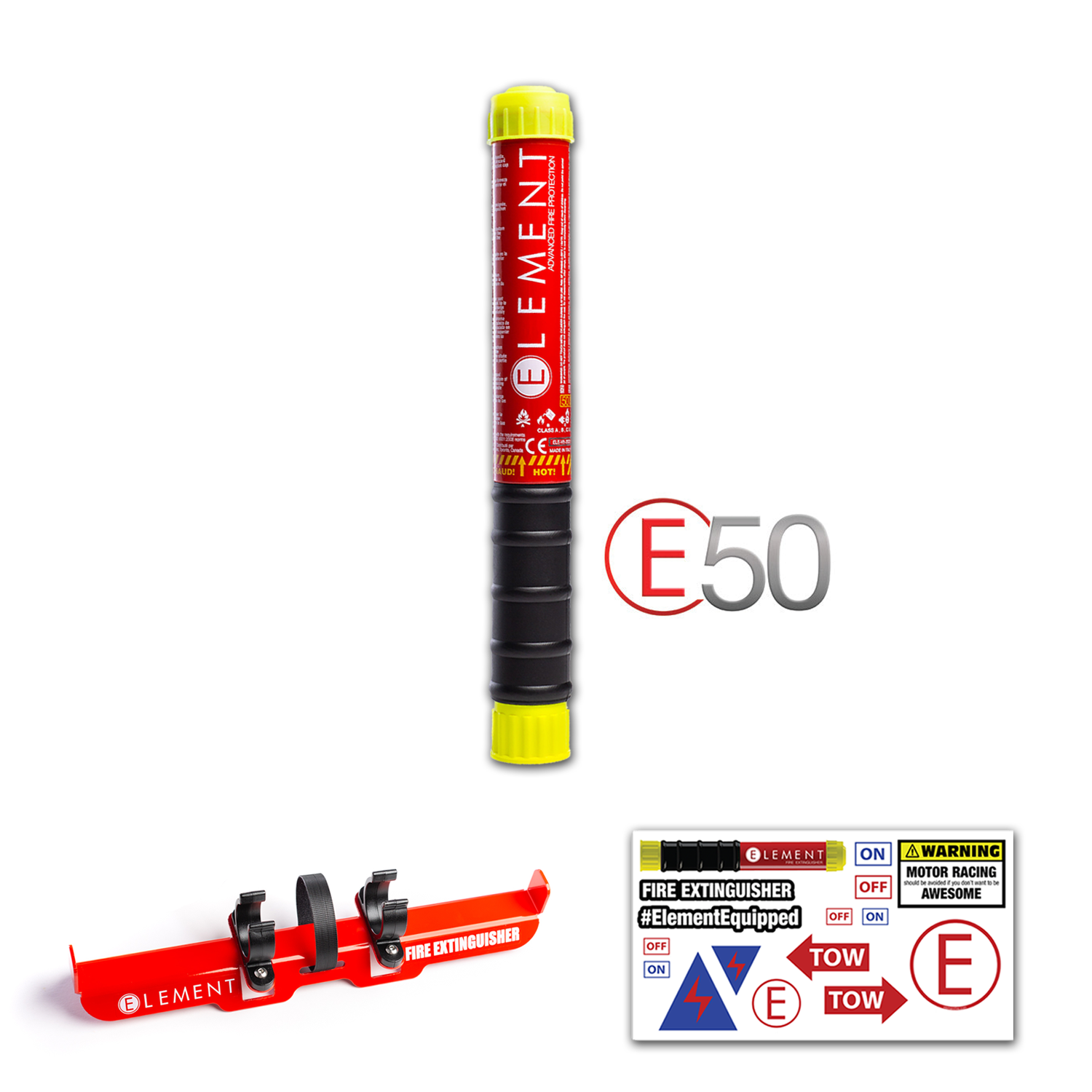 Element E50 Motorsport Fire Extinguisher Bundle