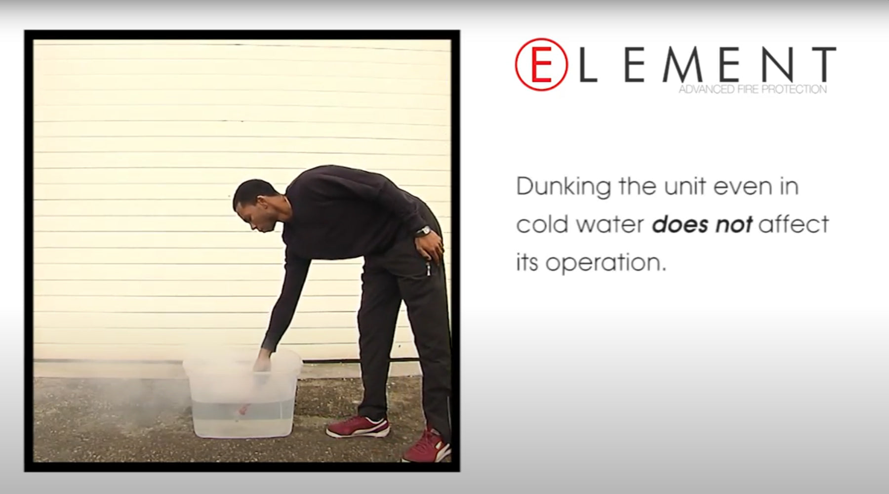 EXTREME CONDITION DUNK TEST – Element Fire Canada