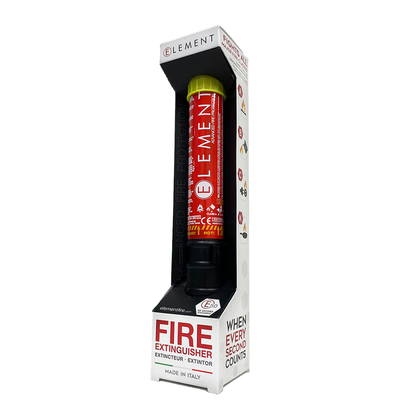 Element E50 ABCK Fire Extinguisher Packaging