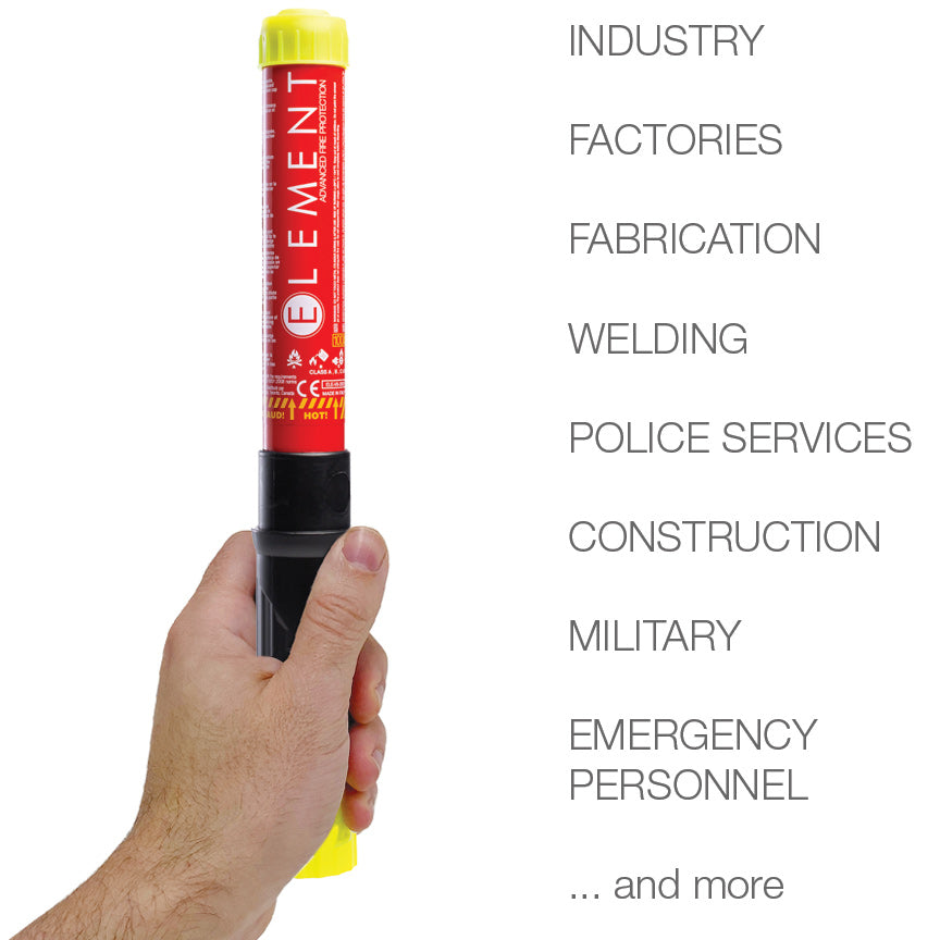 Element E100 Fire Extinguisher Product Information